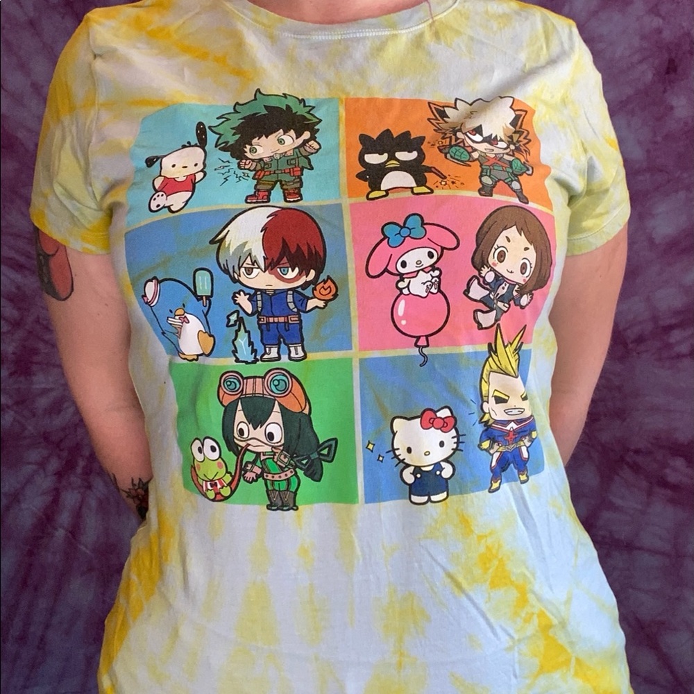 My hero academia x Hello Kitty & friends